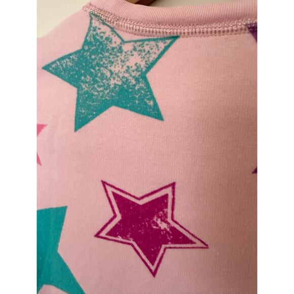 Lands End girls' Pink fleece ruffled-hem top size 8 M - Picture 10 of 11